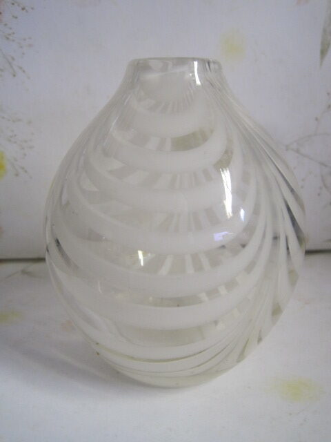 Kumela Maija Carlson (signed) art glass vase